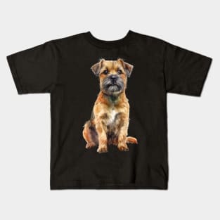 Border Terrier Kids T-Shirt